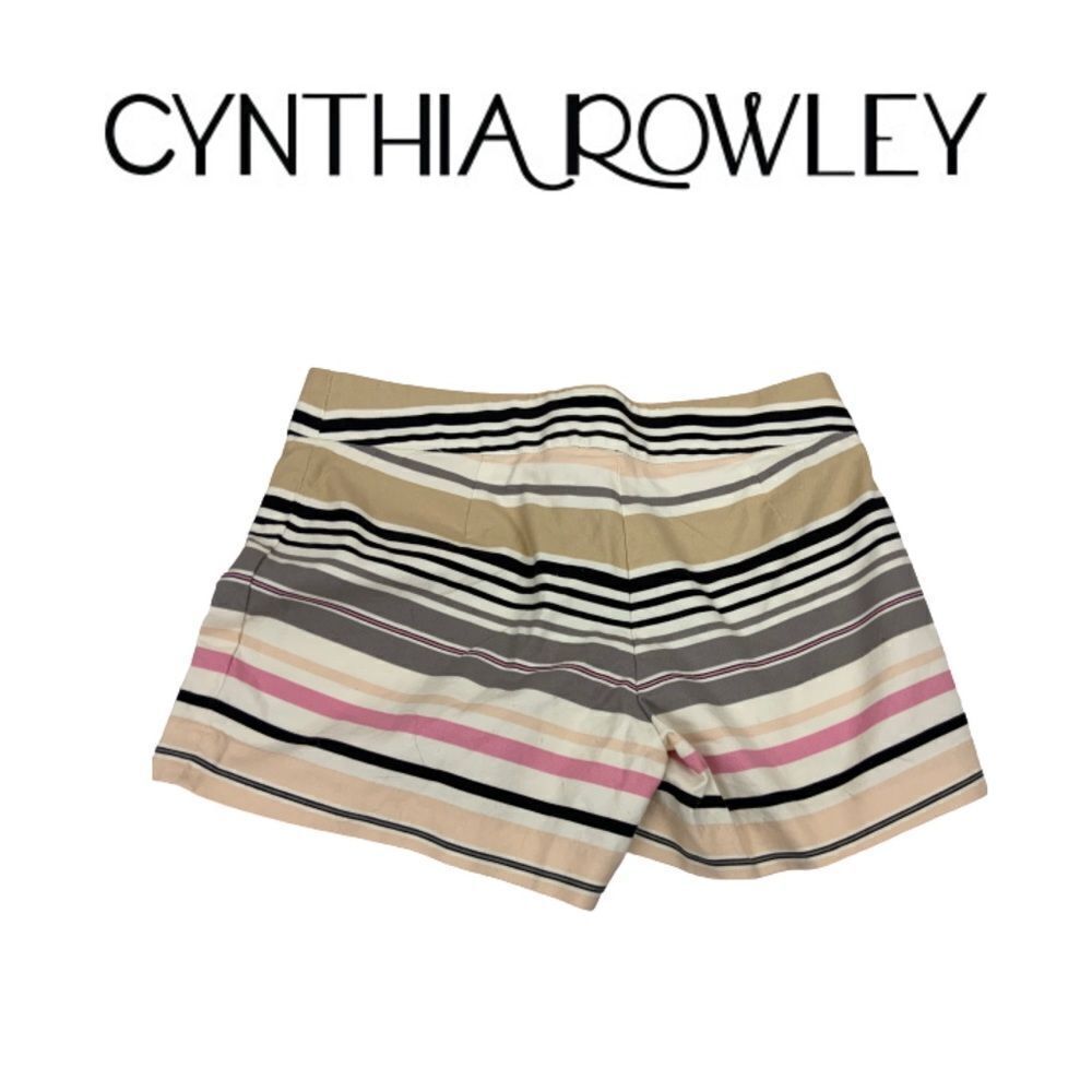 Cynthia Rowley Striped Shorts. Sz 8